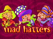 Mad Hatters яркий игровой автомат онлайн с бонусами